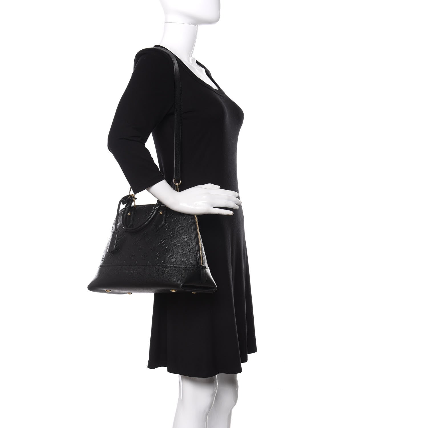 Louis Vuitton Empreinte Neo Alma PM Black 2 of 12