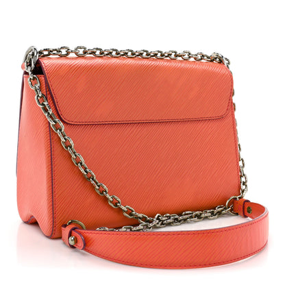 Louis Vuitton Epi Twist Shoulder Bag MM Coral 3 of 21