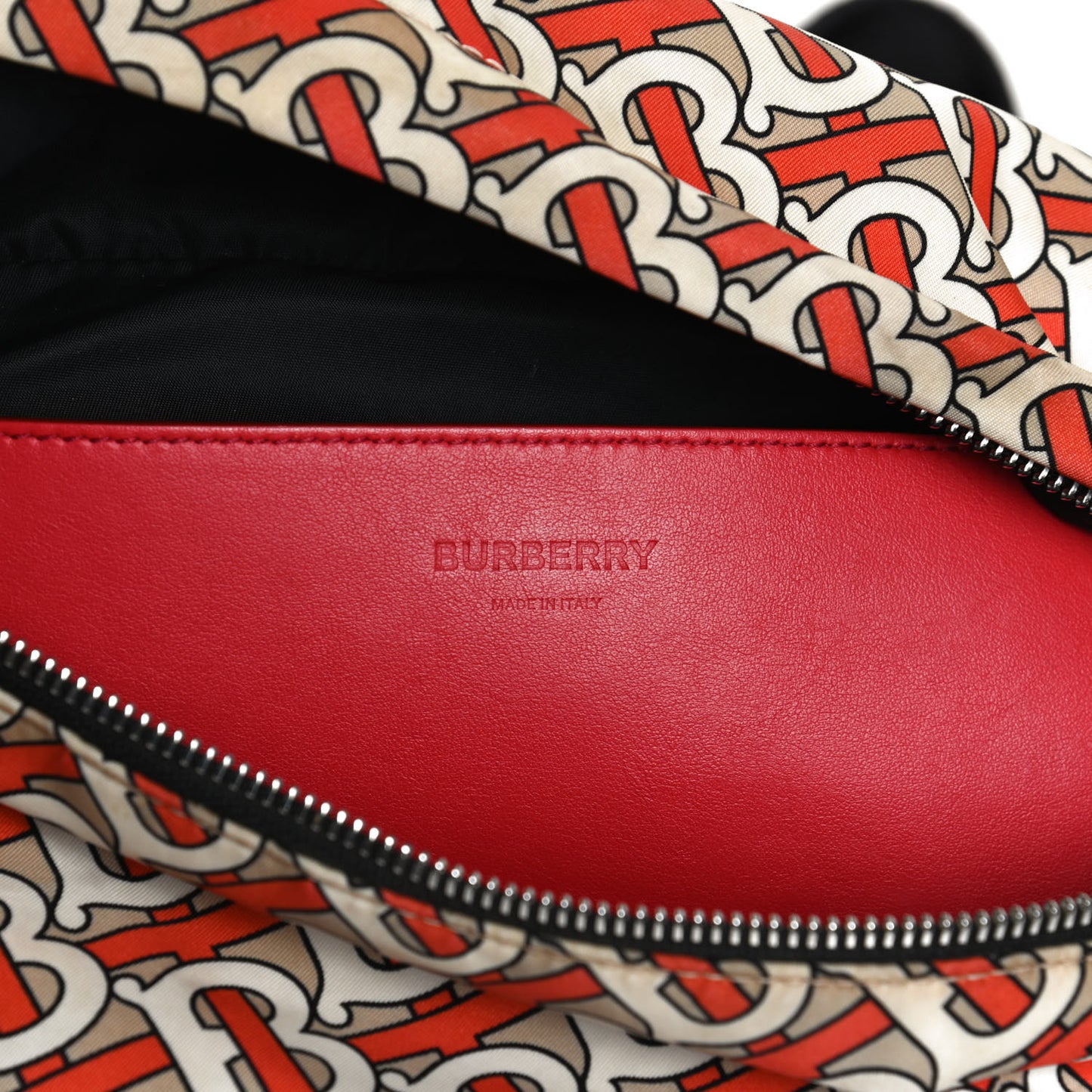 Nylon Monogram TB Sonny Bum Bag Vermillion