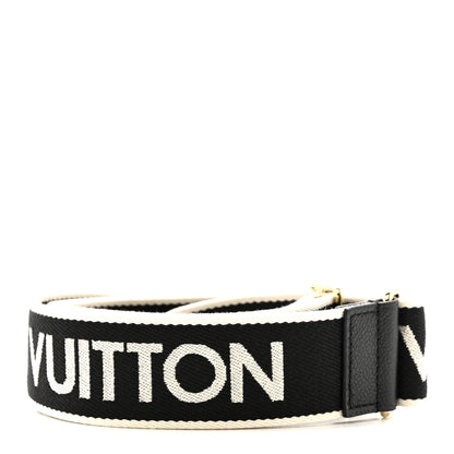 Louis Vuitton Jacquard Diane Shoulder Strap Black Ivory 2 of 3