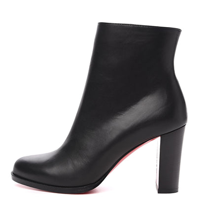 Christian Louboutin Calfskin Adox 85 Ankle Boots 36.5 Black 1 of 8
