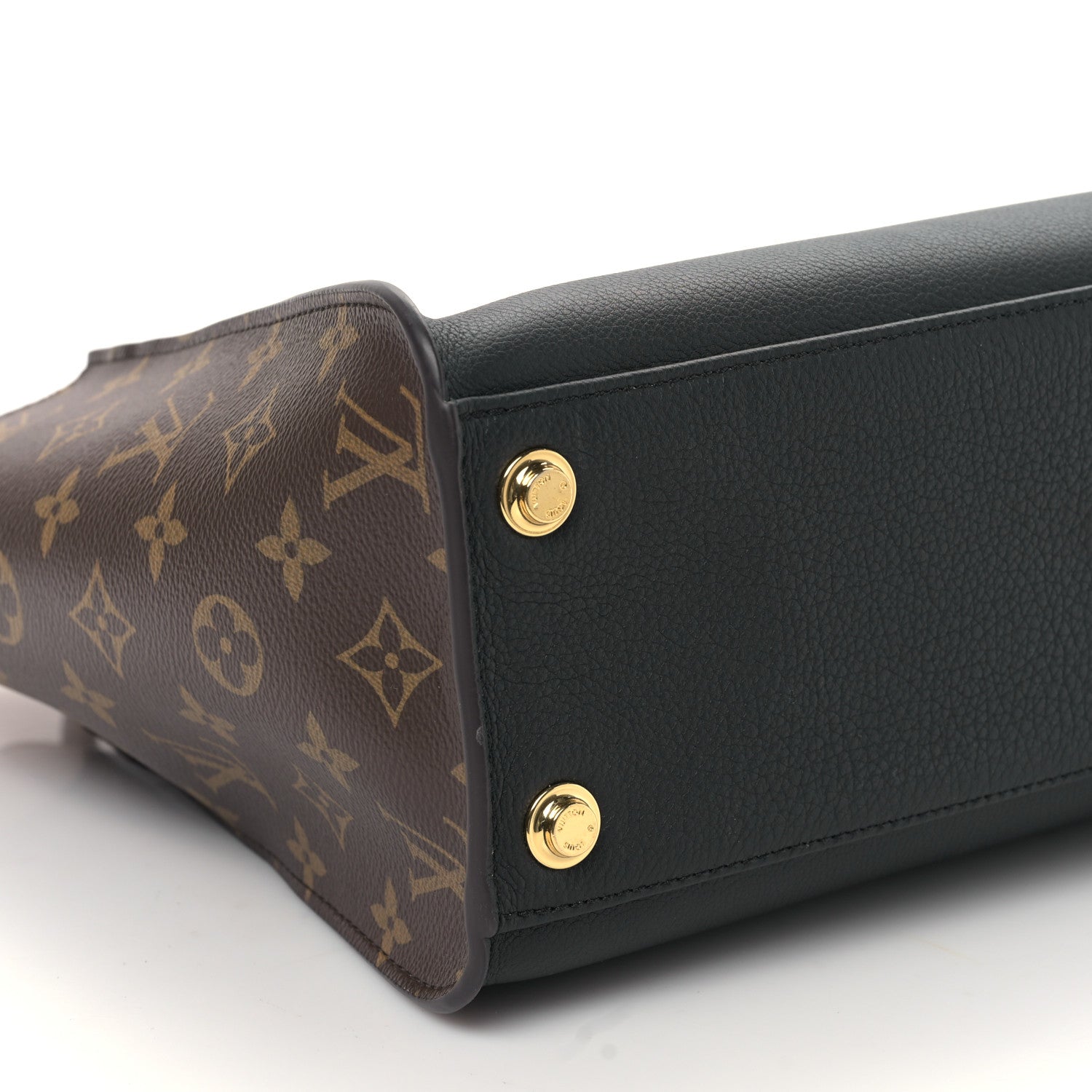 Louis Vuitton Calfskin Monogram On My Side Black 7 of 8