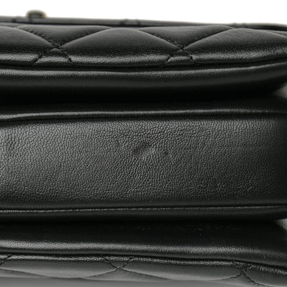 Chanel Lambskin Quilted Small Trendy CC Dual Handle Flap Bag Black 11 of 11