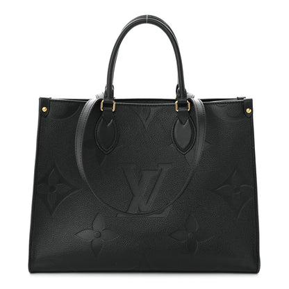 Louis Vuitton Empreinte Monogram Giant Onthego MM Black 1 of 14
