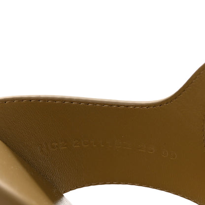 Hermes Suede Goatskin Mage Sandals 38 Beige Albatre 9 of 10
