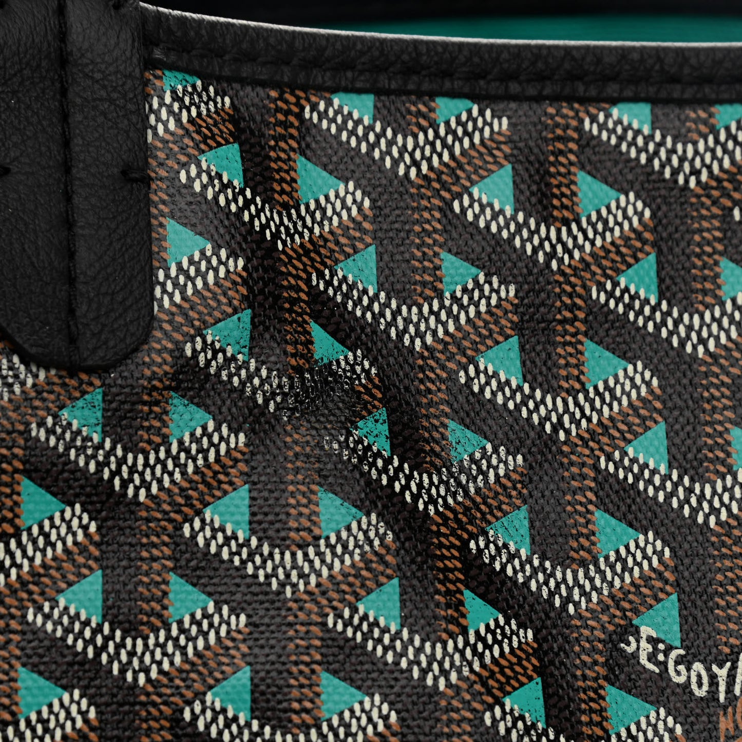 Goyardine Saint Louis Claire Voie GM Black Opaline