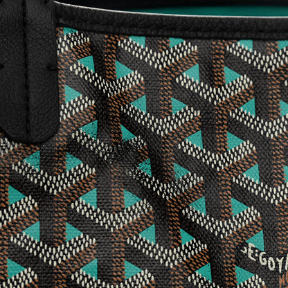 Goyard Goyardine Saint Louis Claire Voie GM Black Opaline 13 of 16