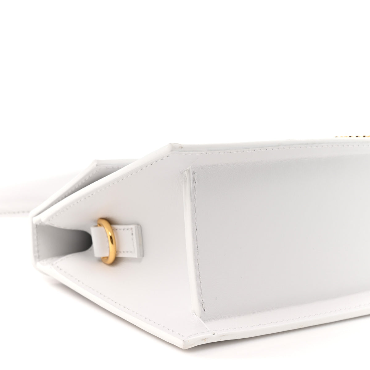 Smooth Calfskin Le Chiquito Moyen White