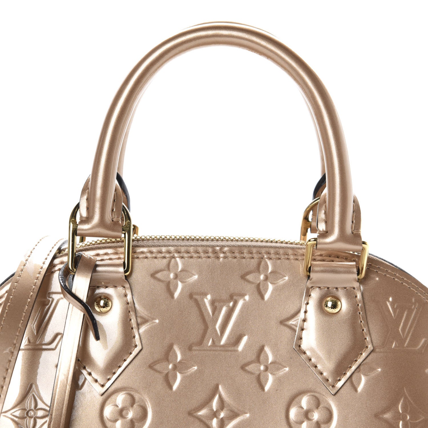 Louis Vuitton Vernis Alma BB Mordore 10 of 10