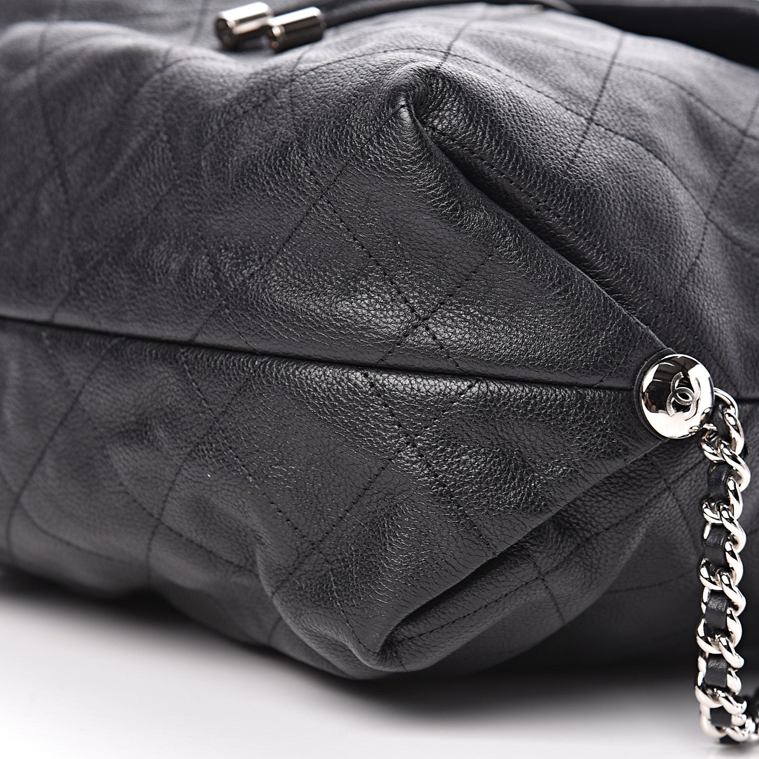 Chanel Caviar Stitched Backpack Black 10 of 10