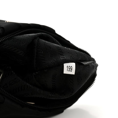 Prada Tessuto Nylon Wristlet Clutch Black 9 of 11