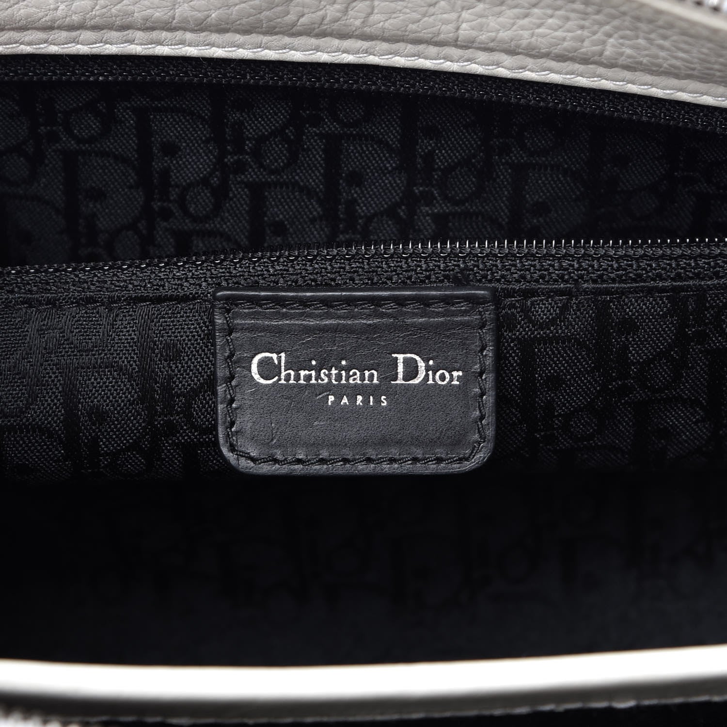 Christian Dior Calfskin Cannage Stitched East West Lady Dior White 6 of 29