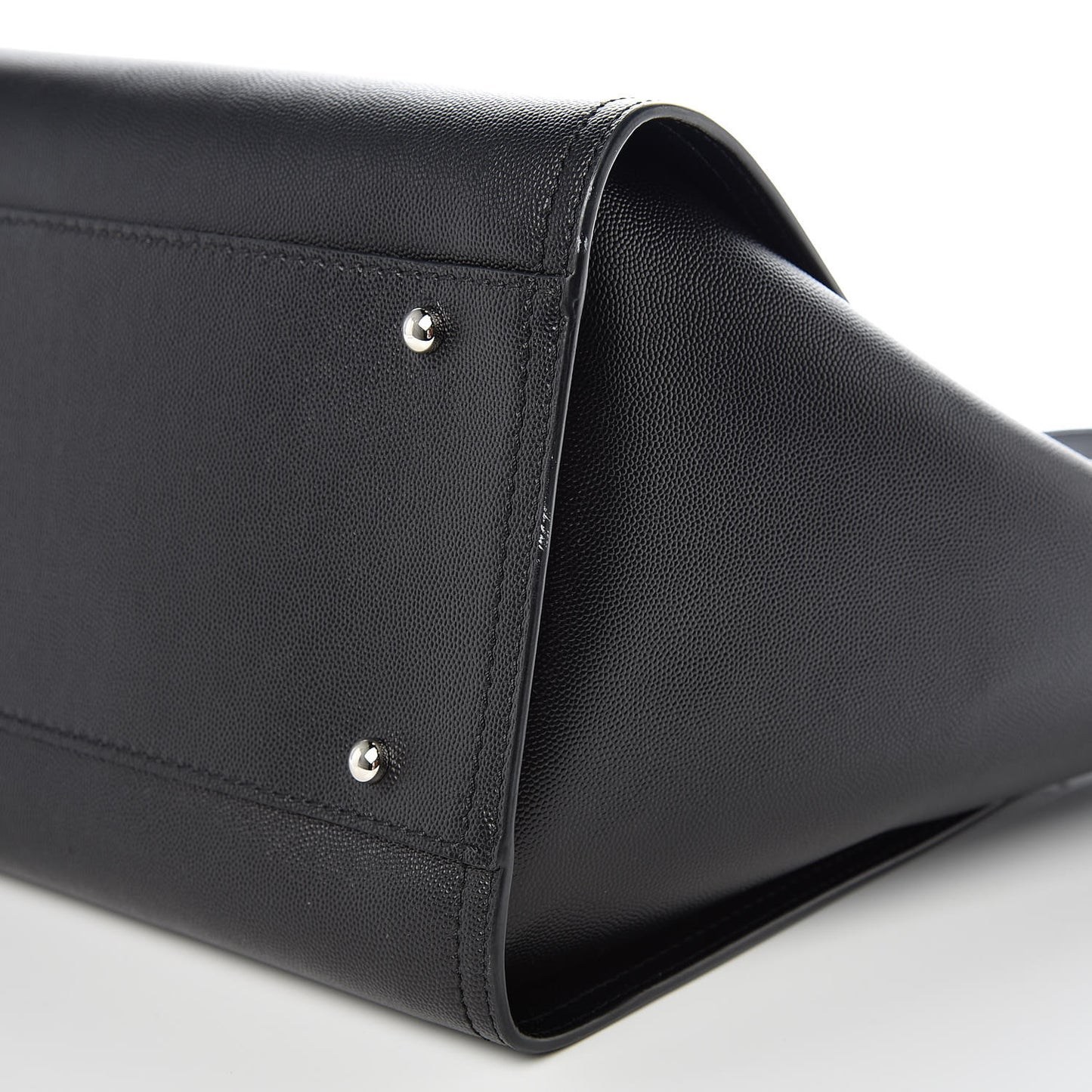 Caviar Large Studded Deauville Tote Black