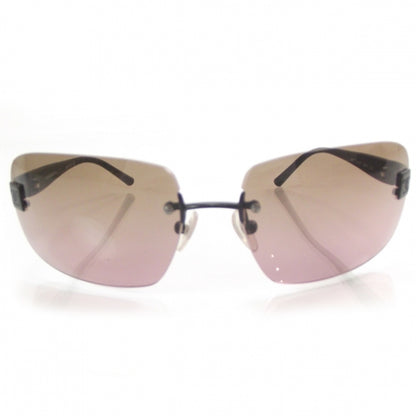 Chanel Frameless CC Logo Sunglasses Rose and Brown 2 of 13