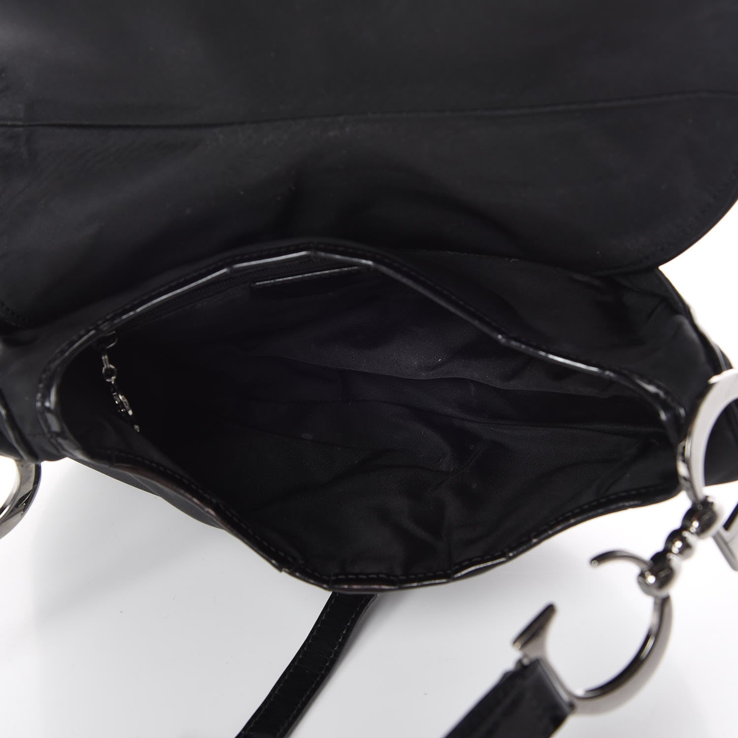 Christian Dior Nylon Saddle Bag Black 5 of 16
