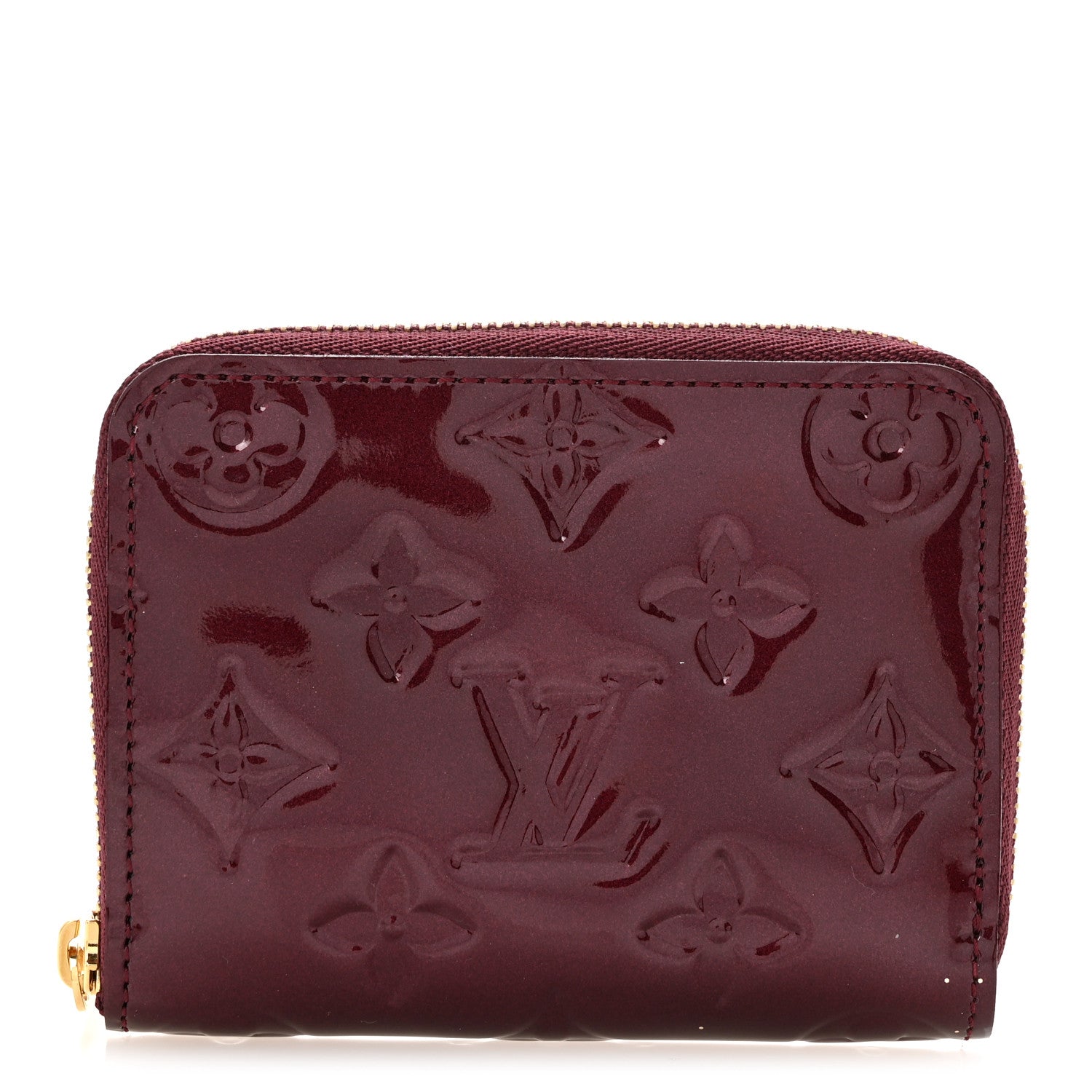 Louis Vuitton Vernis Zippy Coin Purse Amarante 1 of 10