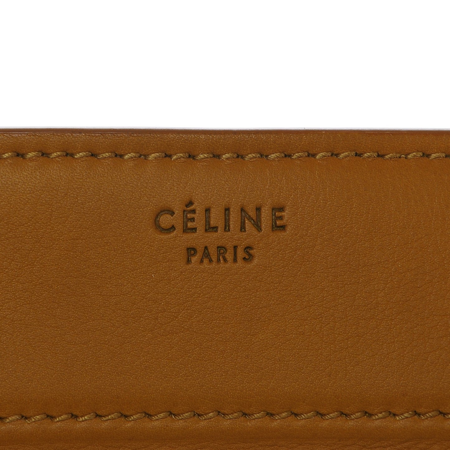 Supple Calfskin Medium Phantom Luggage Curry
