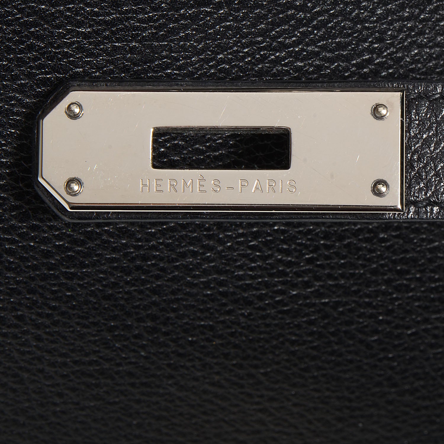 Hermes Evergrain Kelly Retourne 35 Black 11 of 28