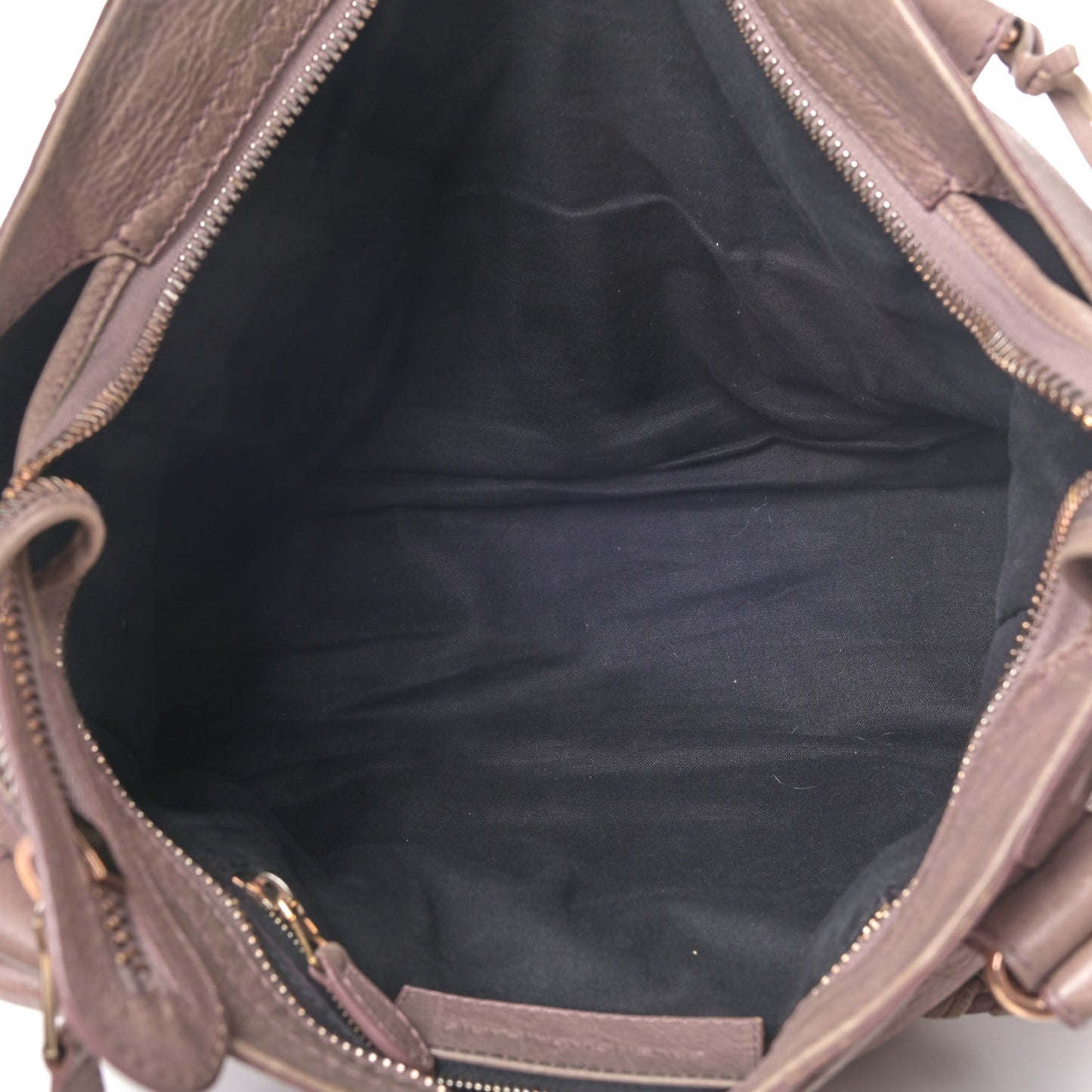 Agneau Giant 21 Rose Gold Hardware City Parme