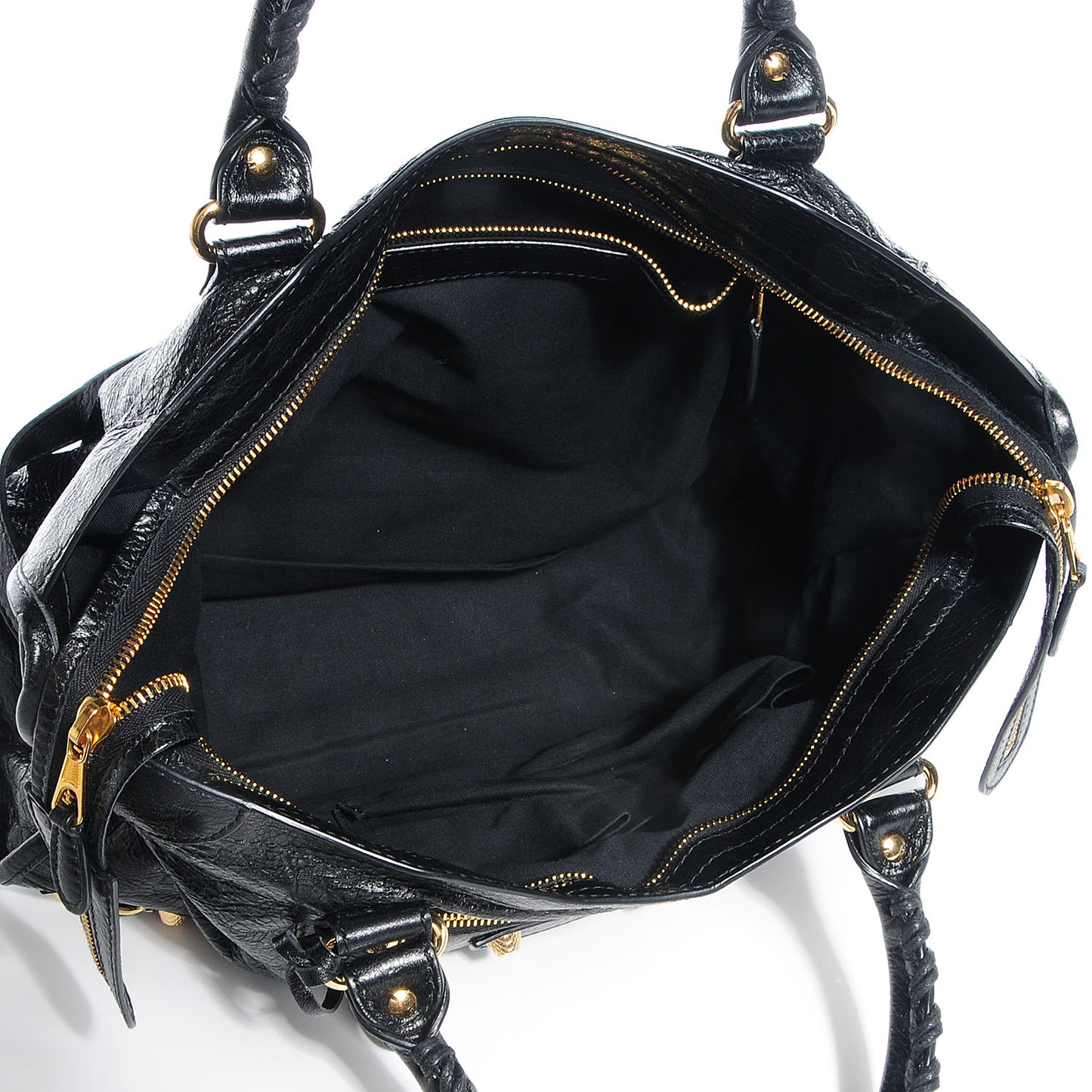 Agneau Giant 12 Gold Hardware City Black
