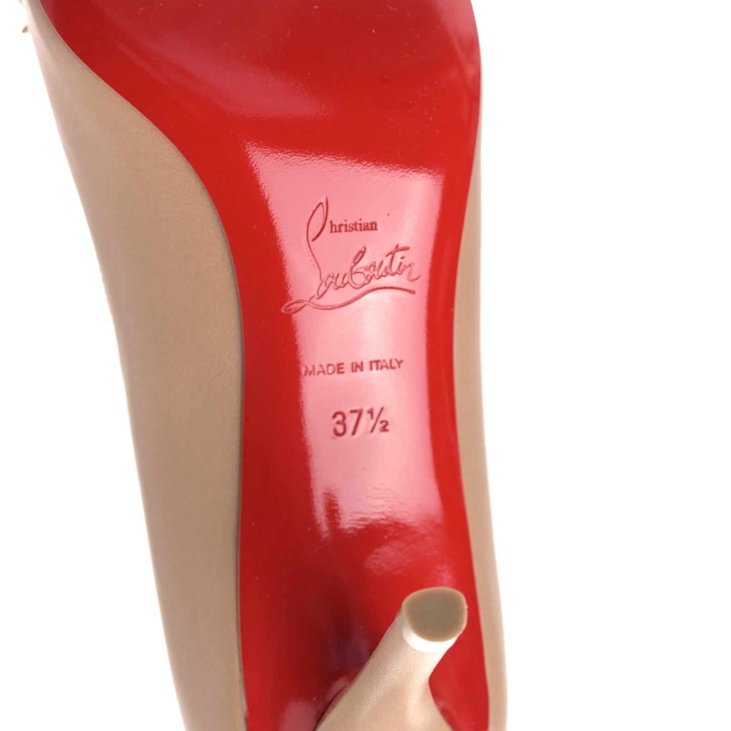 Shiny Nappa Ballalarina 70 Pumps 37.5 Nude
