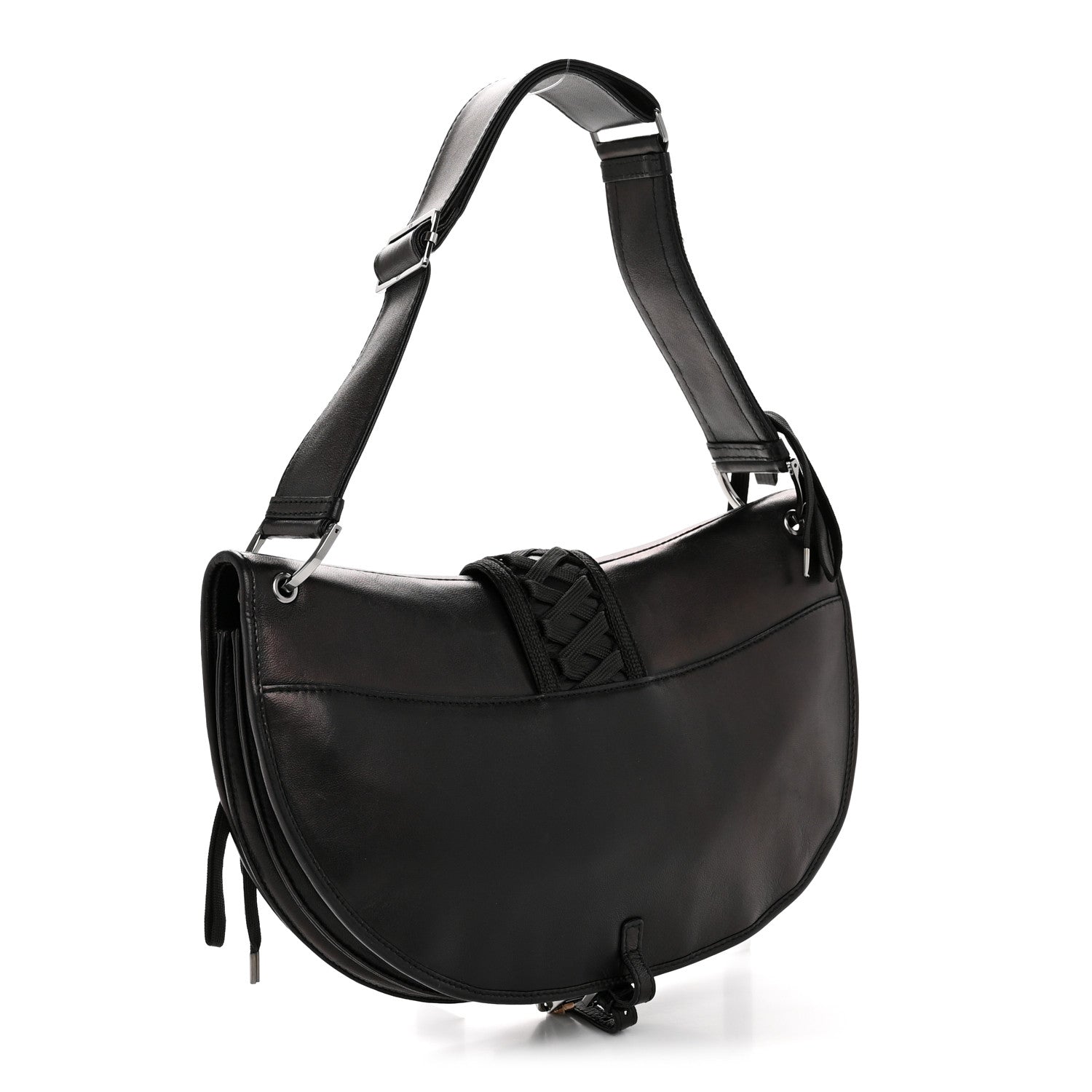 Christian Dior Lambskin Admit It Hobo Black 3 of 15