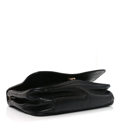 Salvatore Ferragamo Buffalo Gancini Shoulder Bag Black 4 of 9