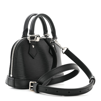 Louis Vuitton Epi Alma Nano Black 3 of 9