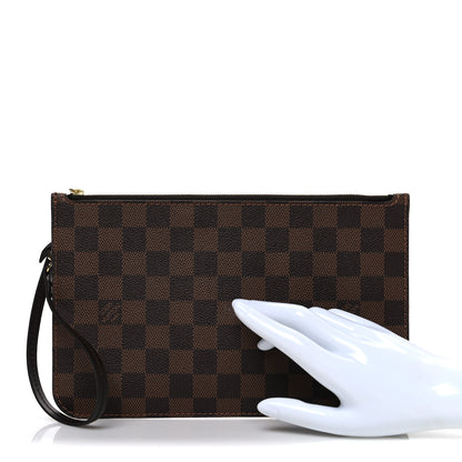 Louis Vuitton Damier Ebene Neverfull MM GM Pochette 2 of 6