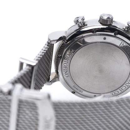 IWC Stainless Steel 42mm Portofino Chronograph Automatic Watch Black IW391030 5 of 7