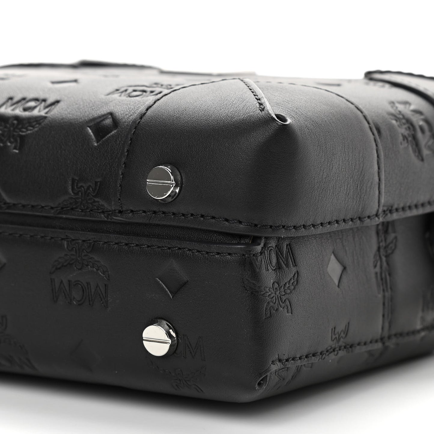 Calfskin Ottomar Monogram Soft Berlin Crossbody Black
