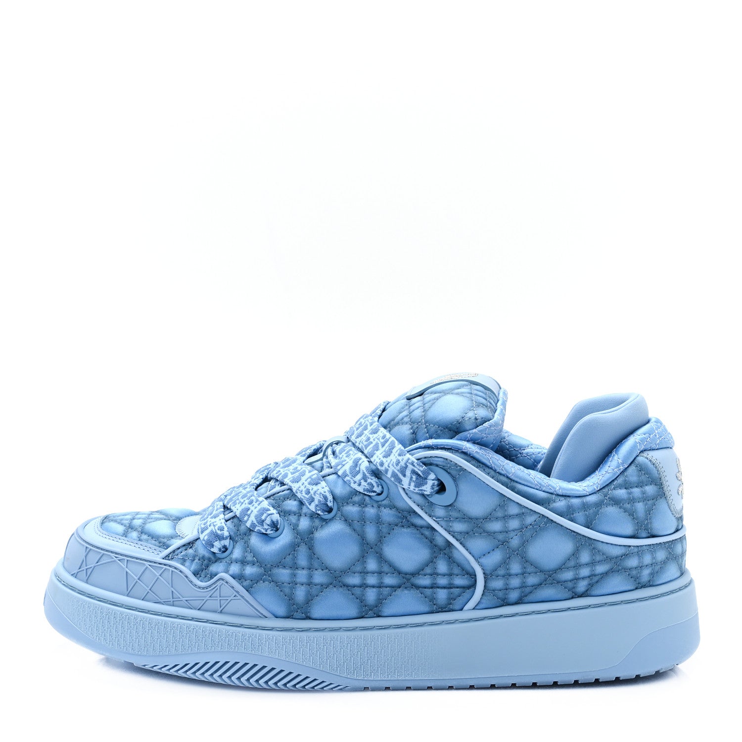 Christian Dior X ERL Satin Cannage Kumo Mens Sneakers 45 Blue 1 of 11