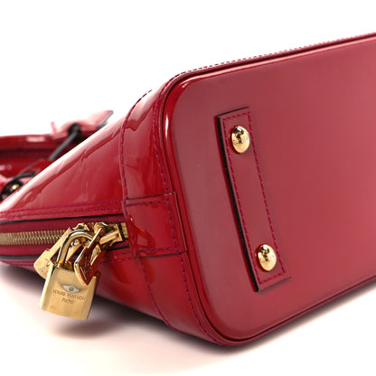 Louis Vuitton Vernis Alma BB Rose Indien 9 of 10