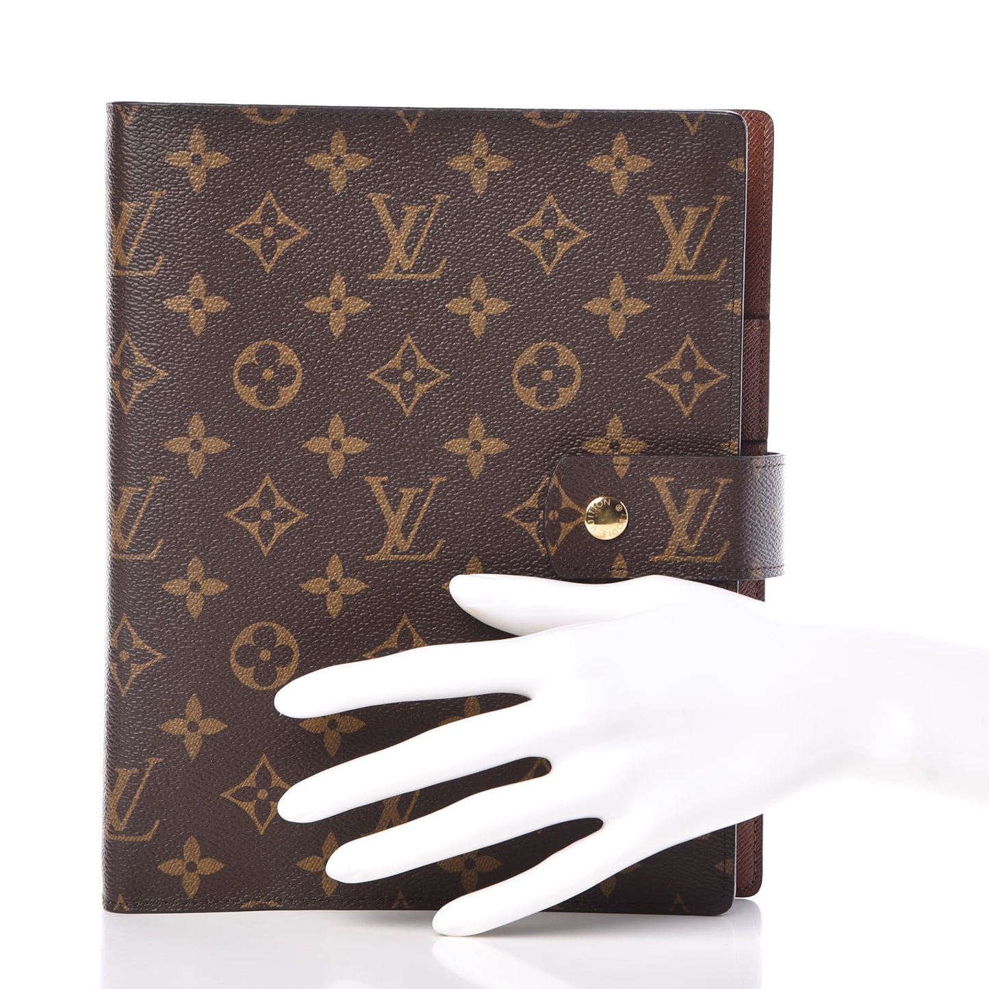 Monogram Large Ring Agenda Cover