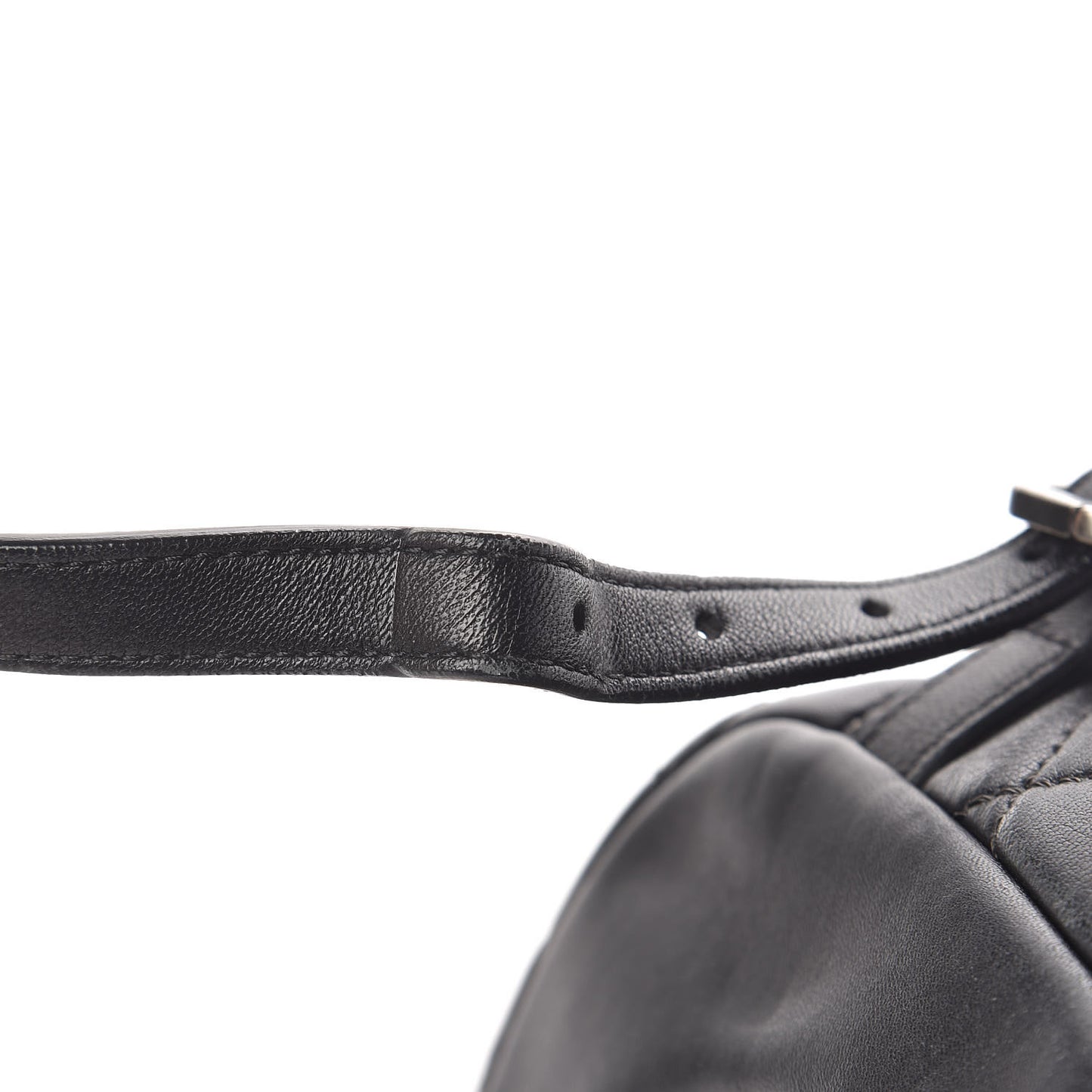 Lambskin Quilted Daily Supple Backpack Black