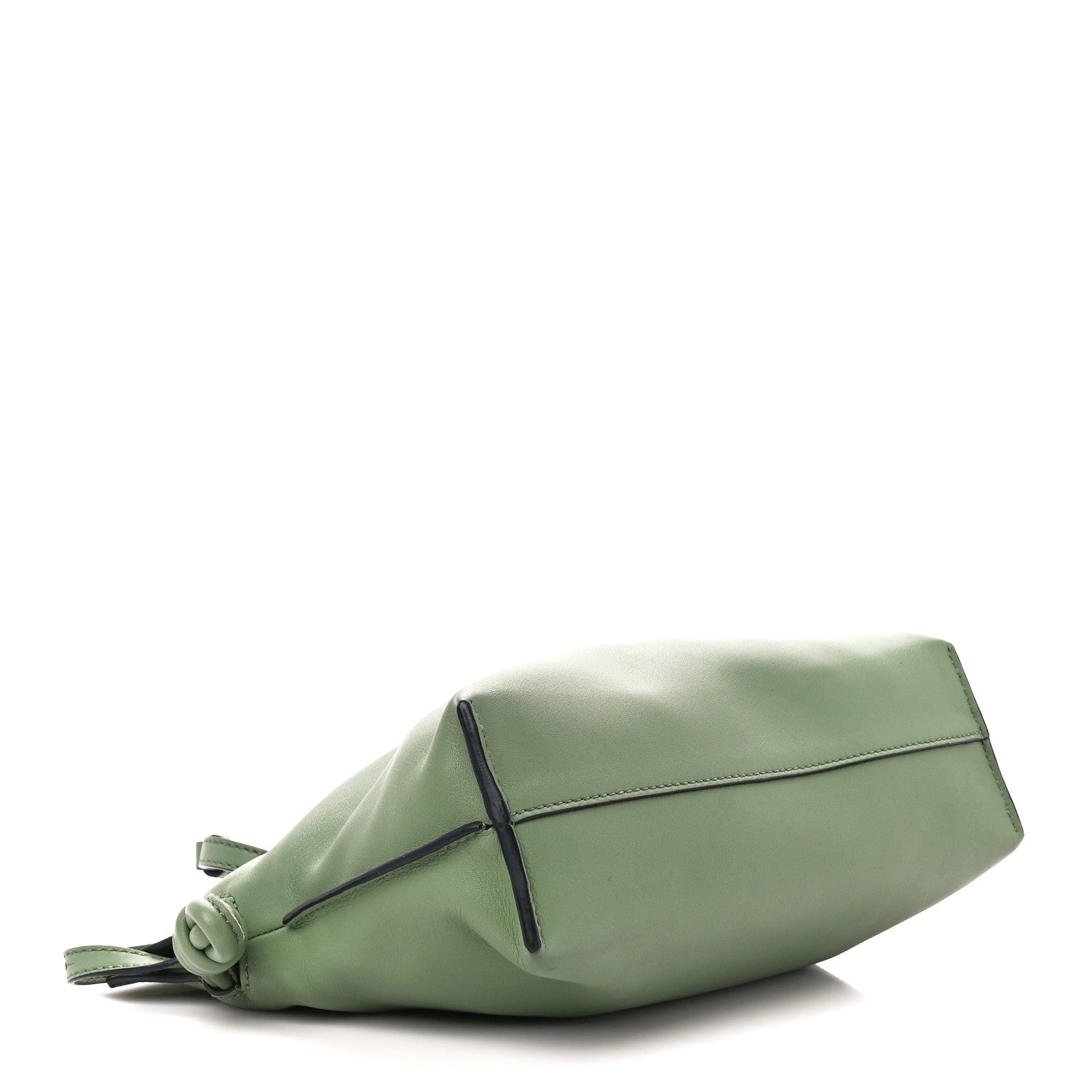 Loewe Calfskin Mini Flamenco Knot Clutch Rosemary 4 of 11