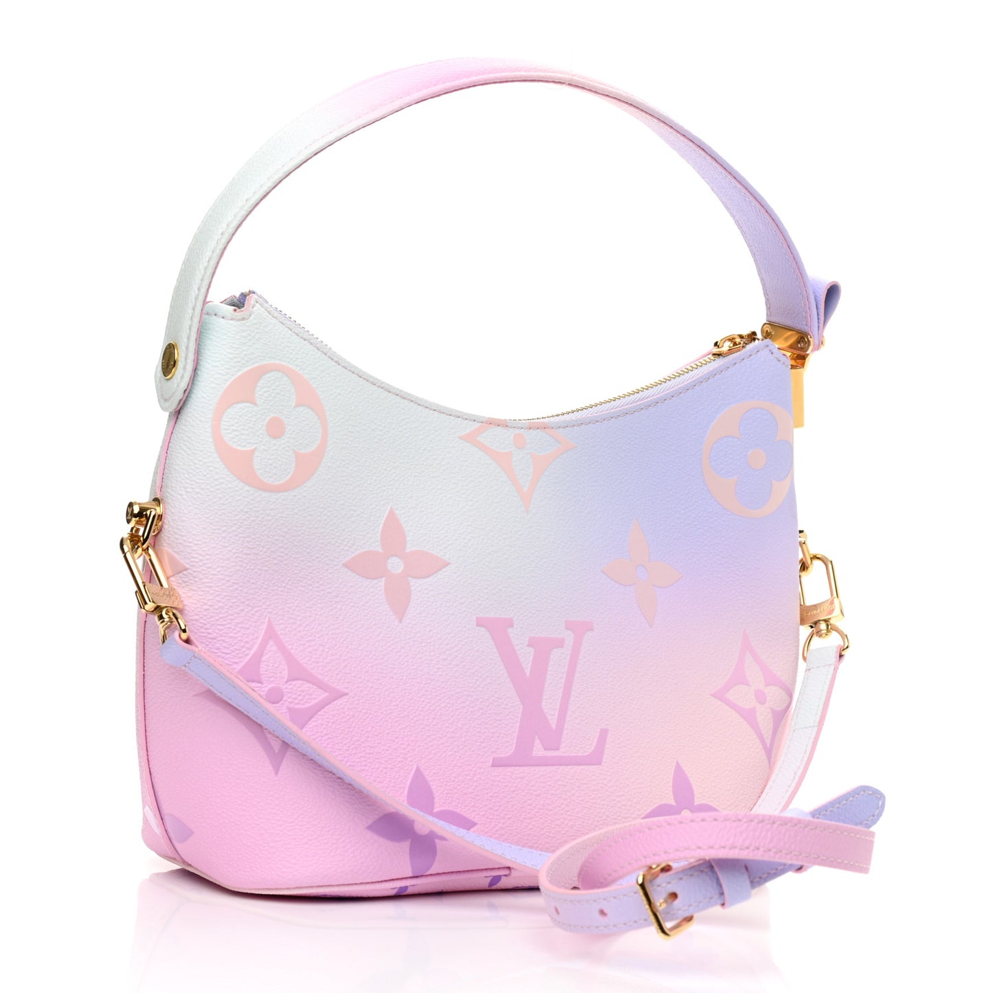 Monogram Giant Spring In The City Marshmallow Hobo PM Sunrise Pastel