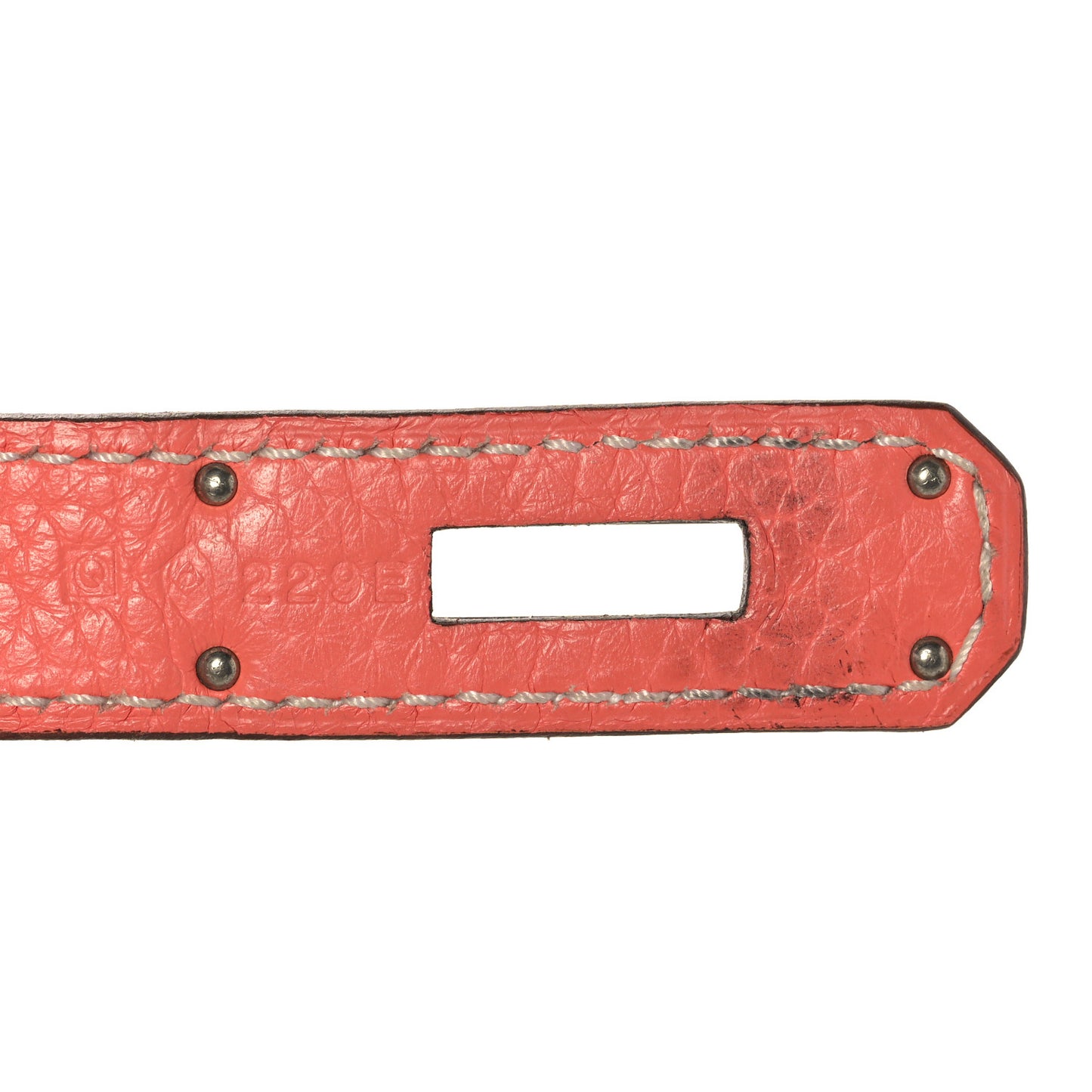 Taurillon Clemence Birkin 30 Crevette
