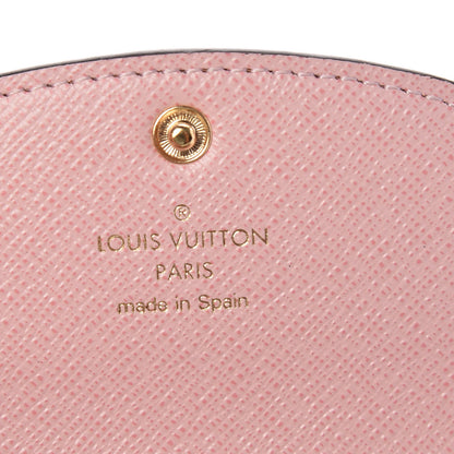 Louis Vuitton Damier Ebene Rosalie Coin Purse Rose Ballerine 6 of 8