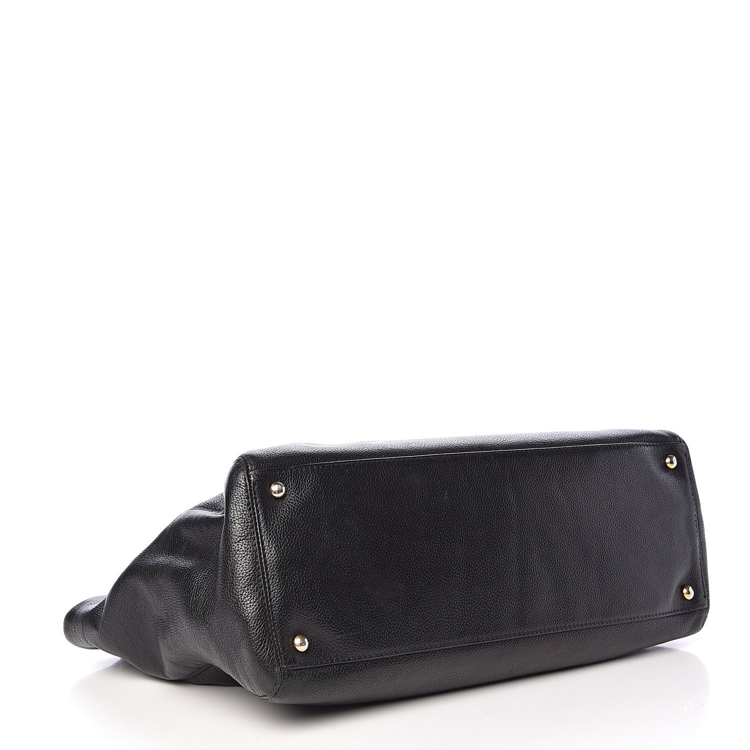 Chanel Calfskin Cerf Executive Shopper Tote Black 4 of 11