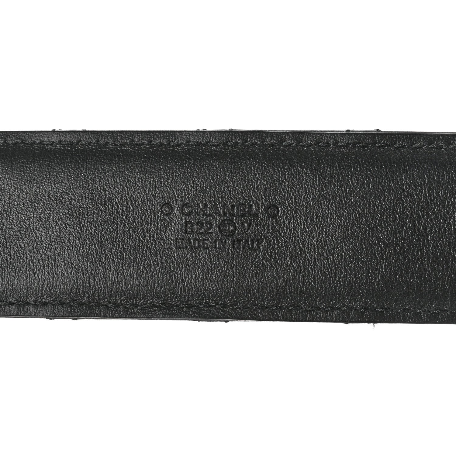 Chanel Lambskin Quilted CC Chain Belt 75 30 Black 6 of 9