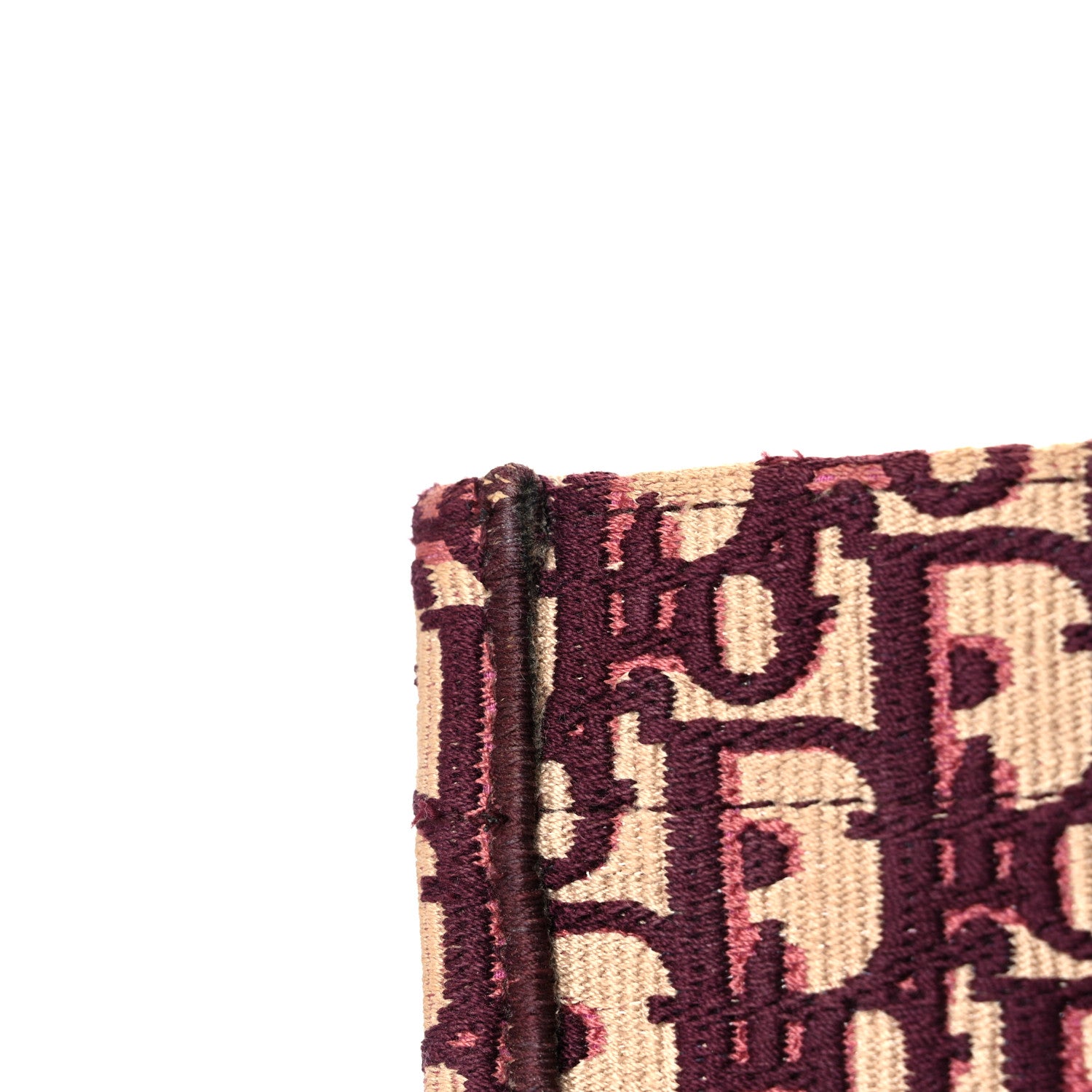 Christian Dior Oblique Large Book Tote Burgundy Multicolor 14 of 14