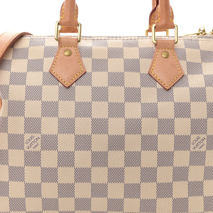 Louis Vuitton Damier Azur Speedy Bandouliere 25 8 of 13