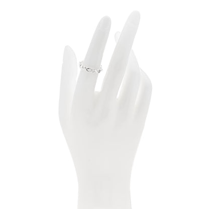 Tiffany Sterling Silver Narrow Infinity Band Ring 52 6 2 of 4