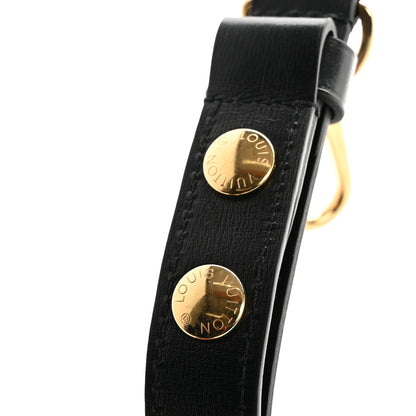 Louis Vuitton Calfskin Adjustable Shoulder Strap Black 4 of 4