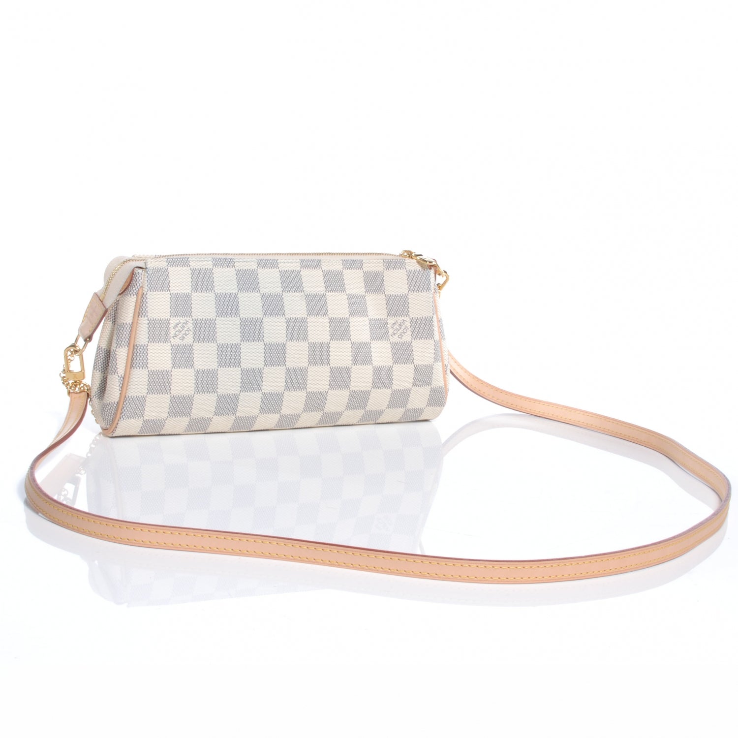 Louis Vuitton Damier Azur Eva Clutch 3 of 7
