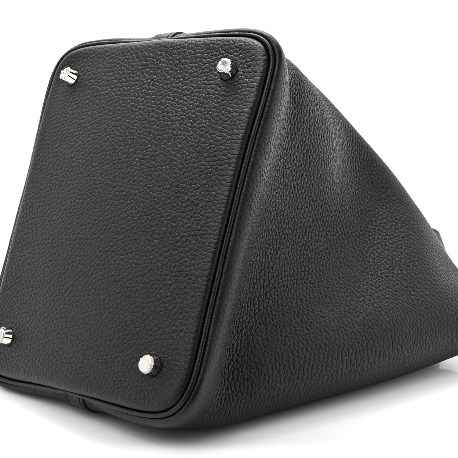 Hermes Taurillon Clemence Picotin Lock 22 MM Black 16 of 21