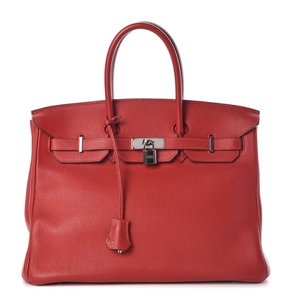 Hermes Togo Birkin 35 Rouge Garance 1 of 14