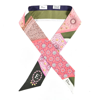 Christian Dior Silk ABCDior E Mitzah Scarf 1 of 3