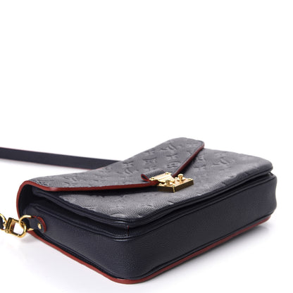 Louis Vuitton Empreinte Pochette Metis Marine Rouge 4 of 11